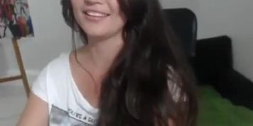 Busty webcam fun 17