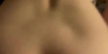 Hotwife rides cock until she cums 