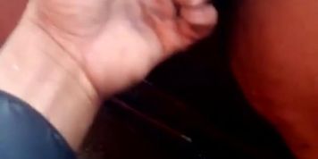 Getting fingered and squirting in public 