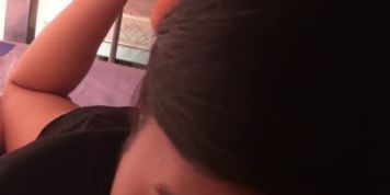 Chinese Insurance sex slave gives blowjob - video 1