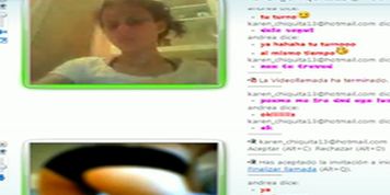 Teen on Webcam 3