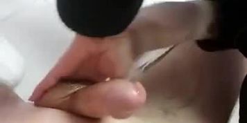 Asian waxing and handjob