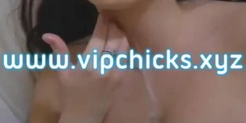 Beautiful Girl Love Titfuck And Eat Cum