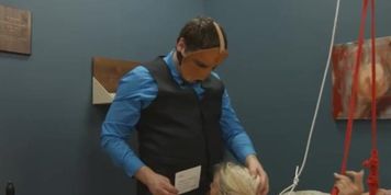 Submissive BDSM deepfucking with anal whore