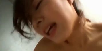 Japanese AV Model with oiled curves is fucked in hairy slit a lot