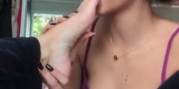 Lesbian Foot Worship