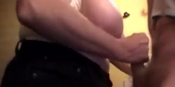 Big Boobs Play, Blowjob &Amp; Handjob (Retro)