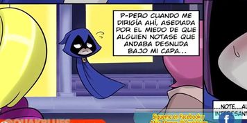 Raven x Jinx Teen Titans Hentai Comic Espa&ntilde;ol