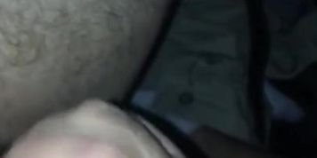 Jacking him off in the car