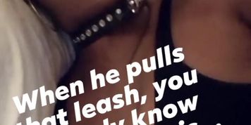 When daddy pulls that leash...U ALREADY KNOW WHAT'S ABOUT TO GO DOWN!!! 