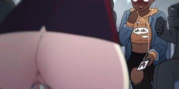 Hentai Threesome on a Train