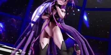 MMD Fate Grand Order BB Pele Sex Orgy Dance 3D Hentai