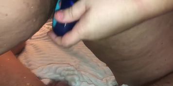 Chubby Girl Squirting on my Small Dick then Cum in her Mouth