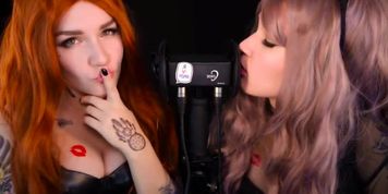 asmr ear licking