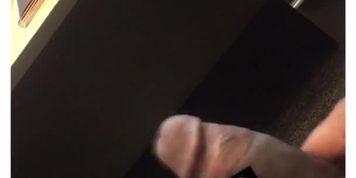 Boss Catches Me Stroking My BBC at Her Desk And Sucks Me Off Instead Of Firing me 