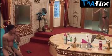 Jasmine Waltz Breasts,  Thong Scene  in Celebrity Big Brother