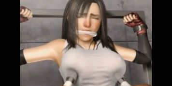 3D Uncesored Big Tits Babe is Fucked by Machine and Big Cock