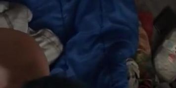 Tiny MILF sucking and fucking before taking a load to the face