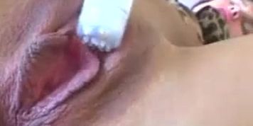 Perfect brunette teases and masturbates in solo action