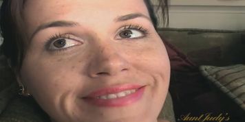 Aunt Judy's - Lacey Looks Lovely in Fishnets