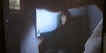 Solo voyeur video features a beautiful cutie