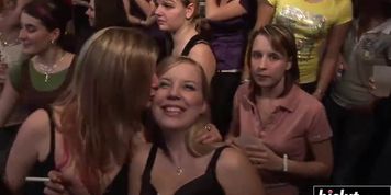 Stunning girls know how to party - video 1