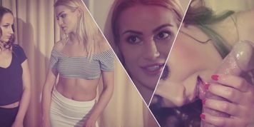 Best old young threesome for horny old man that wants to screw (Cherry Kiss)