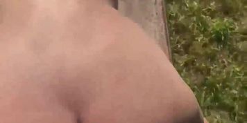 Geiler versauter Sommerfick im Wald mit deutscher Blondine