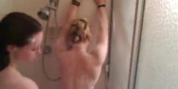 Voyuer Of 2 Hot Teens Showering Together On Webcam