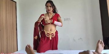 Maid Feels Pain, Boss Gives Relief - ShrutiLiveCum & SifraQueen Hardcore Indian Sex
