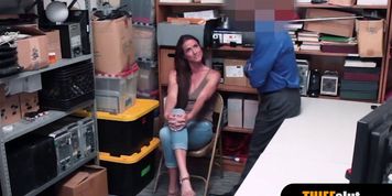 Hot sporty MILF Sofie Marie gets fucked in a mall