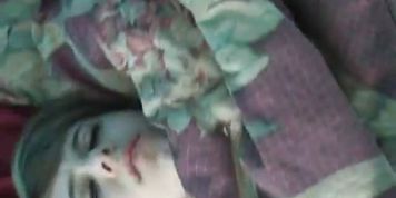 Self taken masterbation video. Taken after school for her bf.