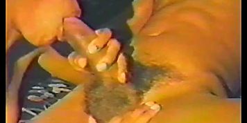 vintage hairy black