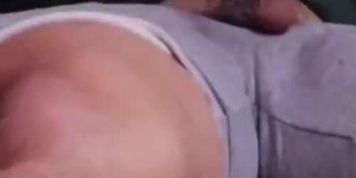 Samoan boy pounds fleshlight and Tastes cum