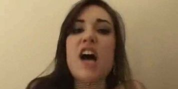 Sasha Grey Fishnet Anal
