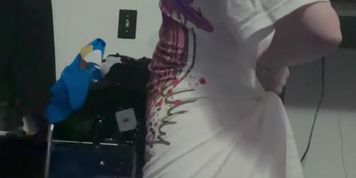 Baggy shirts leave a surprise! by pissymantis from OnlyFans | Coomer