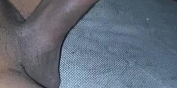 Beginning to a long night of Edging to some hot black pussy
