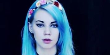 Vampiredoll Camshow Long Blue 1