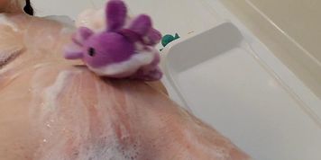 Getting All Soapy With This LIl' Critter (Nerdy_Faery)
