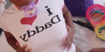 Babygirl titty drop tease