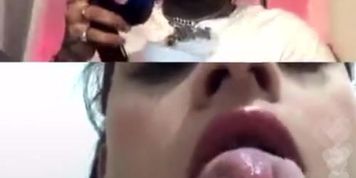 LATINA TEEN FINGERS HERSELF ON INSTAGRAM LIVE FOR RAPPER GOLD GAD