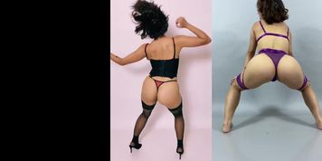 Twerk booty queen Shawsera TMV