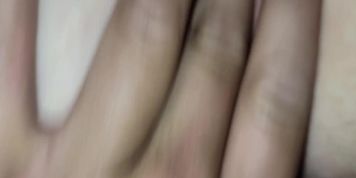 Phat pussy BBW has her juicy wet pussy licked, fingered, cheeks clapped, & finished with a creampie