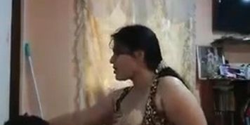 Bhabhi Rubbed Her Pussy A Lot On Her Lover'S Cock