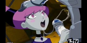 Teen Titans Jinx Blows Cyborg