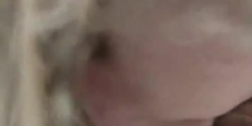 First blowjob in almost a year and a half. First time on camera
