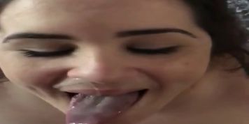 Quarantine Blowjop sloppy sexy BBW