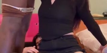 Japanese Guy With A Tiny Dick Watches His Girl Fuck Bbc