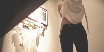 Amateur in black jeans and erotic silk bra of white color