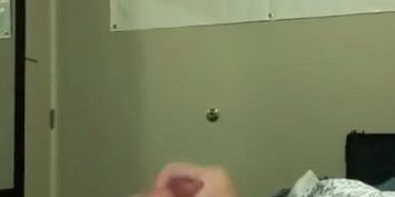 THICK College Teen Shoots HUGE load (MOANS) 